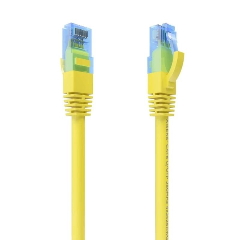Cableado, conector o herramienta de red Aisens Cable RJ45 CAT.6 UTP AWG26 CCA Amari 5.0m