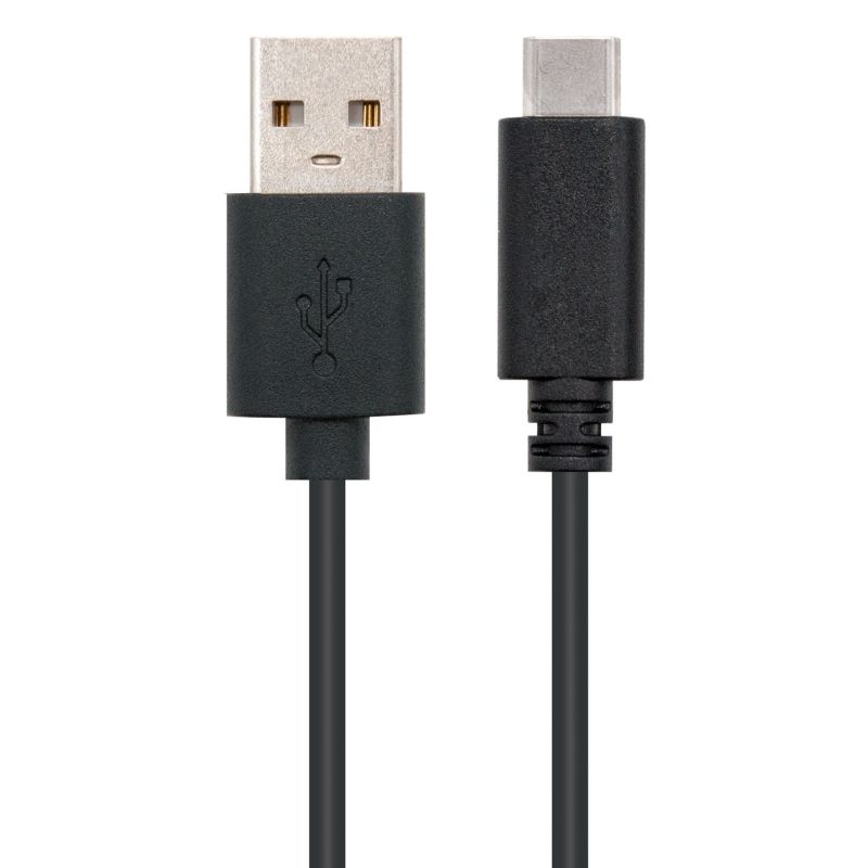Câble ou accessoire NANOCABLE Cable USB 2.0 3A Tipo USB-C/M-A/M 2 M