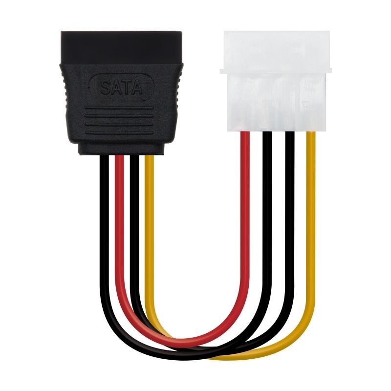 Câble ou accessoire NANOCABLE Cable SATA, Molex M-SATA/H, 16cm