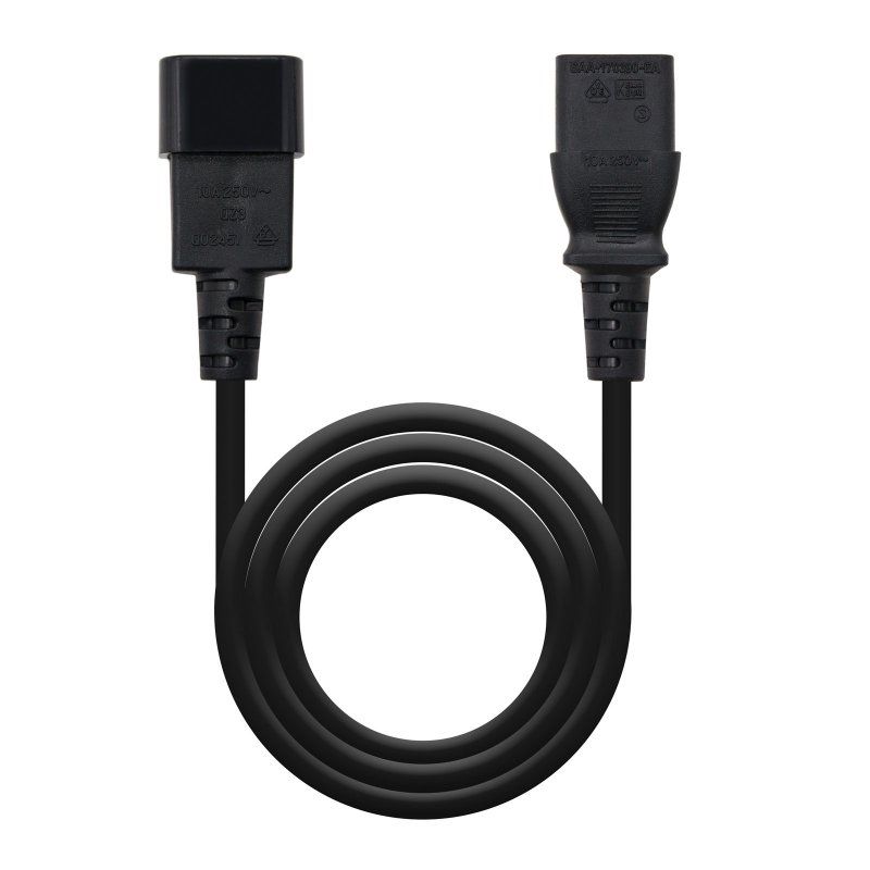 Cable o accesorio NANOCABLE Cable Alimentacion CPU, C13/H-C14/M, 3.M