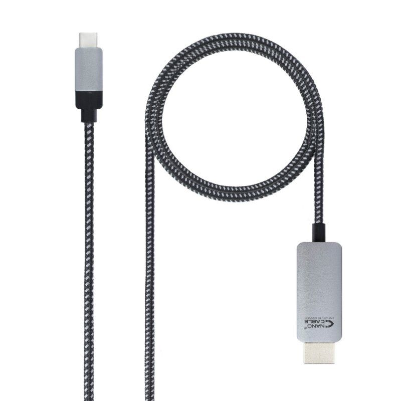 Cable o accesorio NANOCABLE Cable Conversor USB-C/M a HDMI/M 3 M