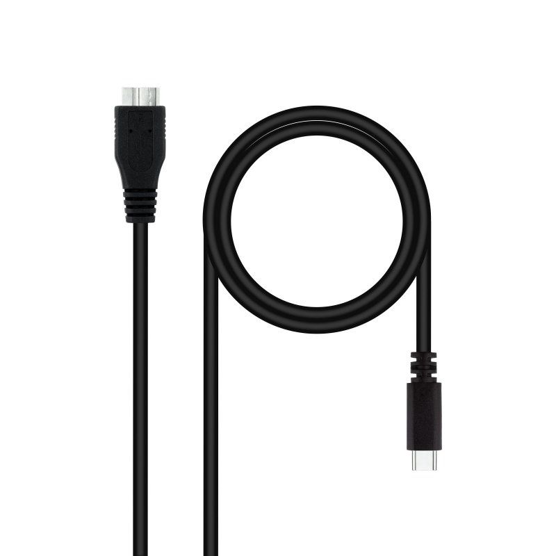Câble ou accessoire NANOCABLE Cable USB 3.0, USB-C/M-Micro B/M 1 m