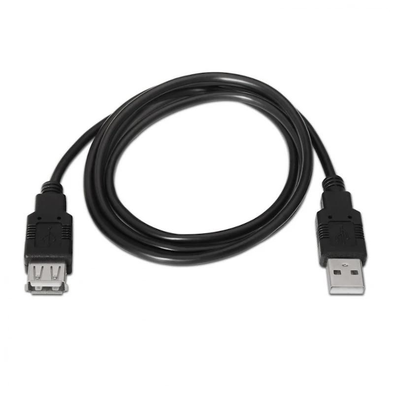 Cable o accesorio Aisens Cable USB 2.0 tipo A/M-A/H negro 3.0m