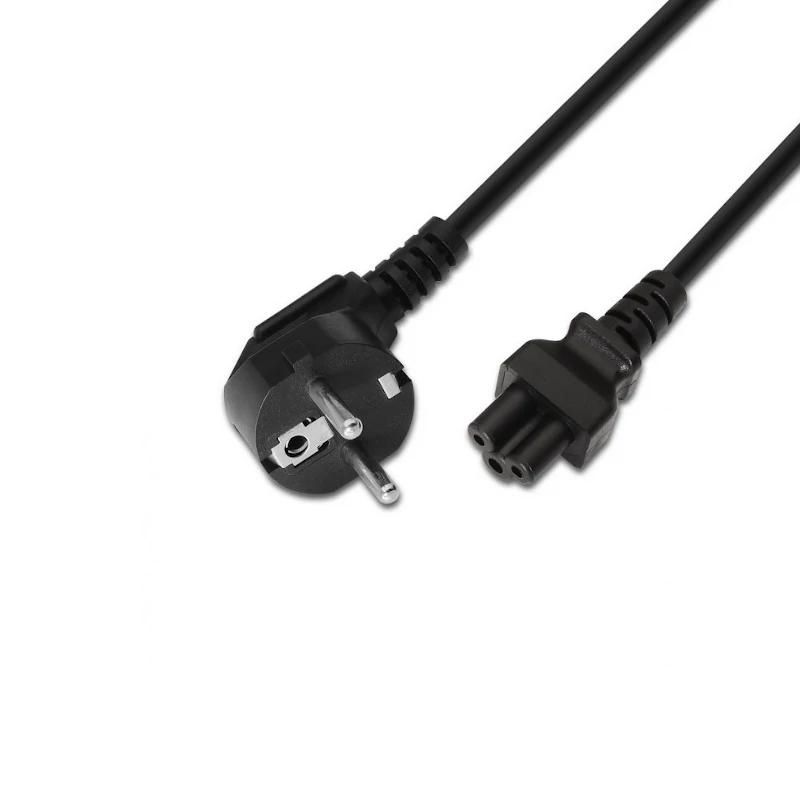 Câble ou accessoire Aisens Alimentación Trébol CEE7/M-C5/H noir 1.5m