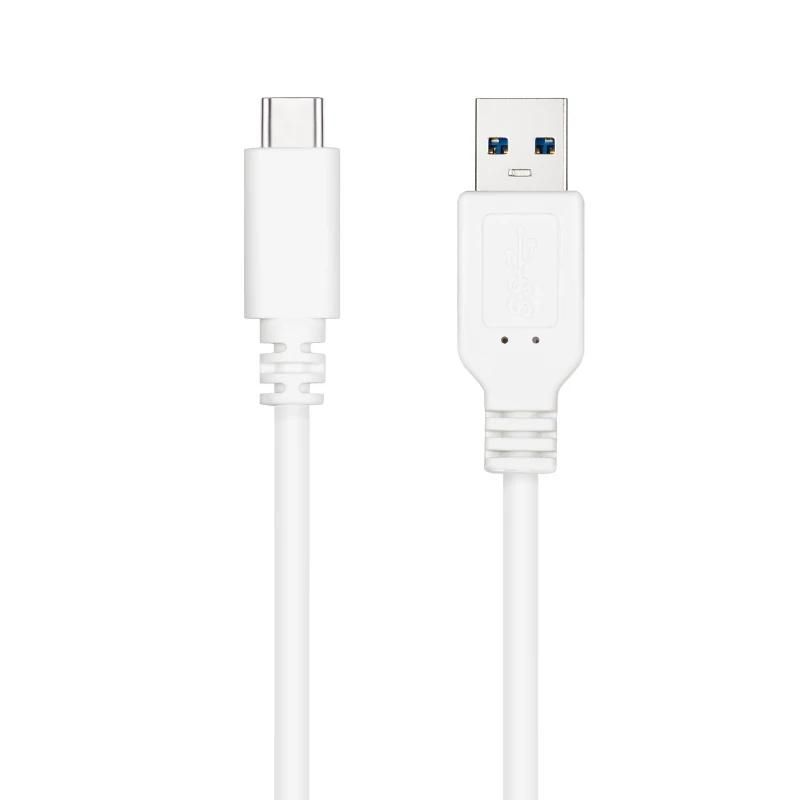 Cable o accesorio NANOCABLE Cable USB 3.1 Gen2 USB-C/A 0,5 M Blanco
