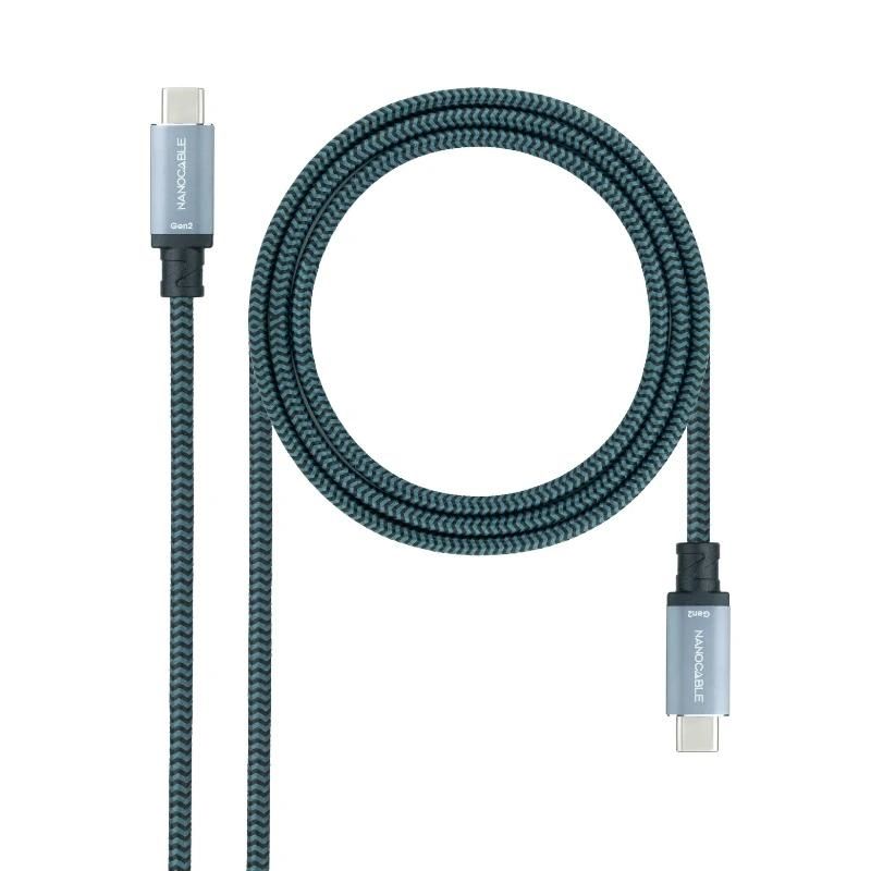 Cable o accesorio NANOCABLE Cable USB 3.1GEN2 5A USB-C-M-USB-C-M 3M