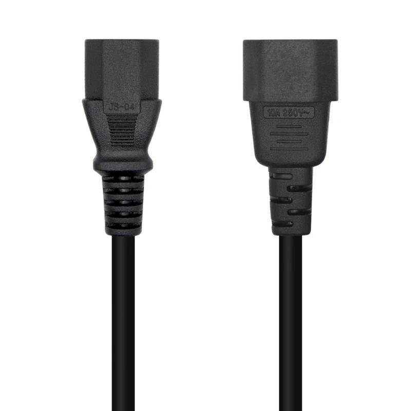 Cable o accesorio Aisens Cable alimentación C13/H-C14/M negro 1.5m