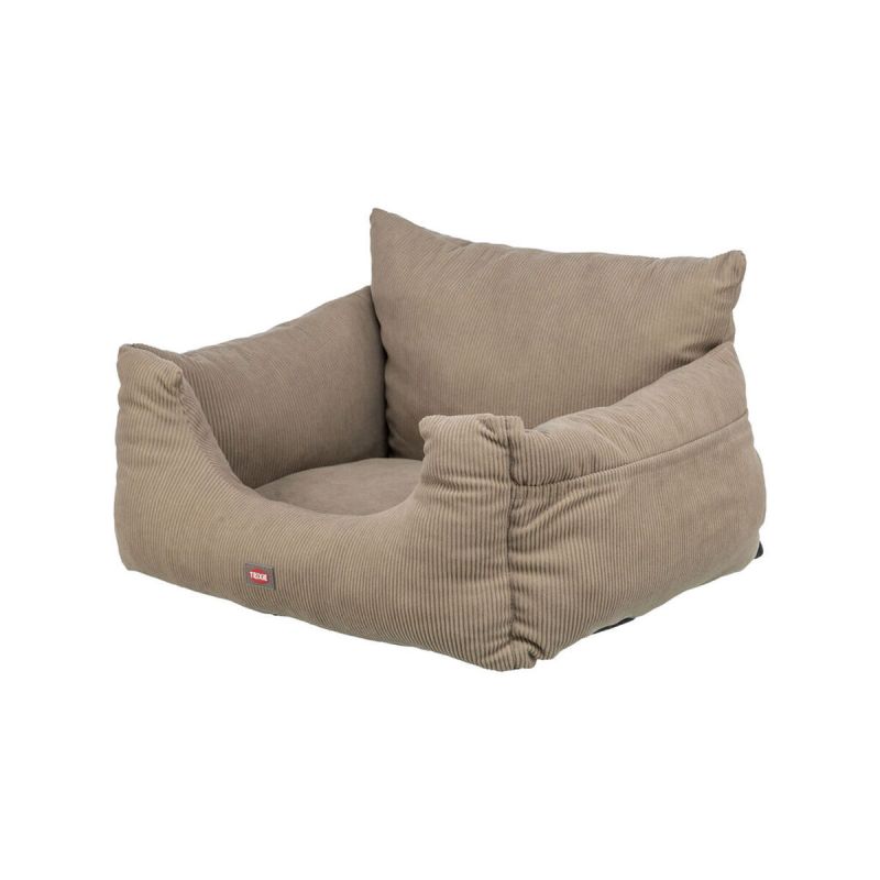 Siège de Voiture pour Chiens Trixie Taupe 55 x 30 x 50 cm