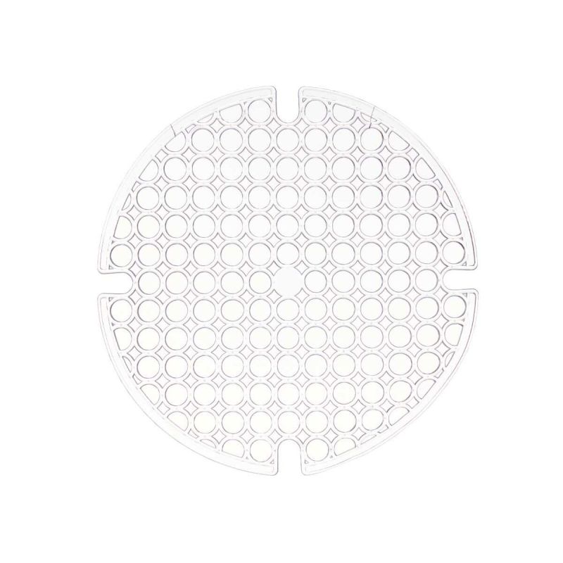 Tapis Antidérapant Kinvara Transparent Plastique 29 x 0,1 x 29 cm Évier (12 Unités)