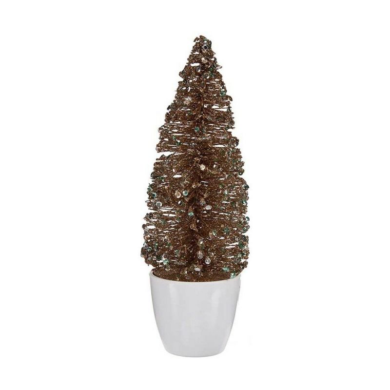Sapin de Noël Krist+ Menthe Champagne Plastique 9 x 28 x 9 cm Petit