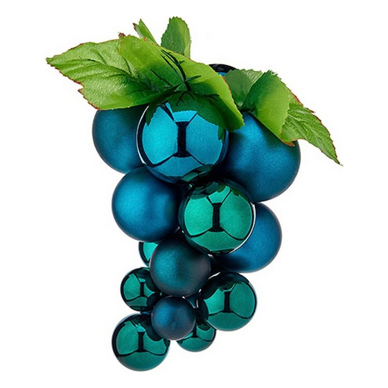Boule de Noël Krist+ Bleu Plastique Raisins