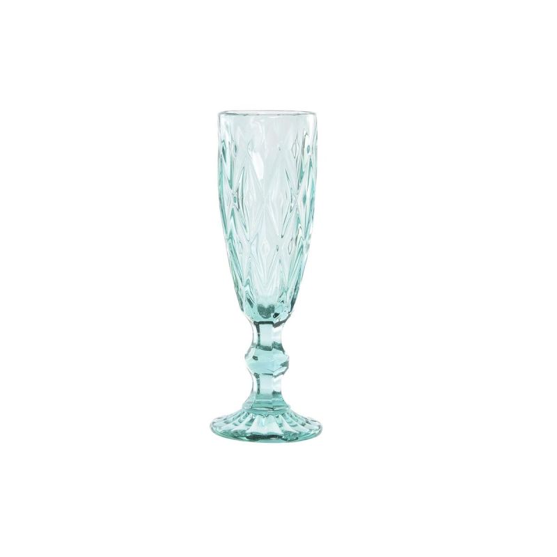 Verre DKD Home Decor Turquoise Verre 150 ml