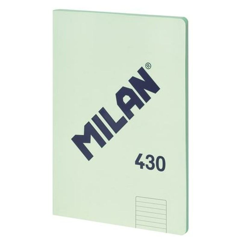 Carnet Milan 430 Vert A4 48 Volets (3 Unités)
