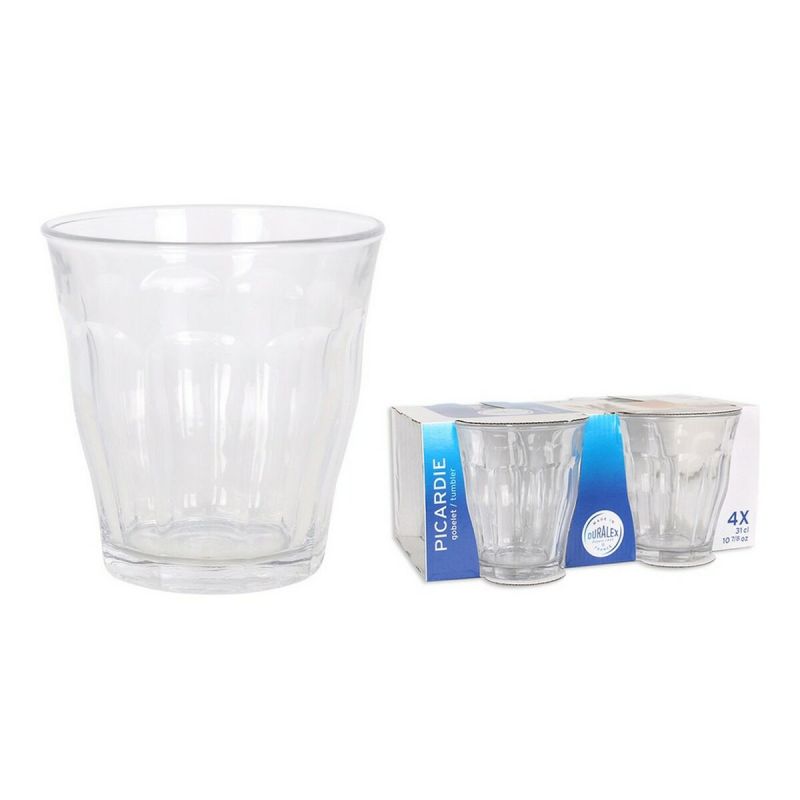 Set de Verres Duralex DXT01213 Verre 310 ml Transparent 4 Pièces (4 Unités)