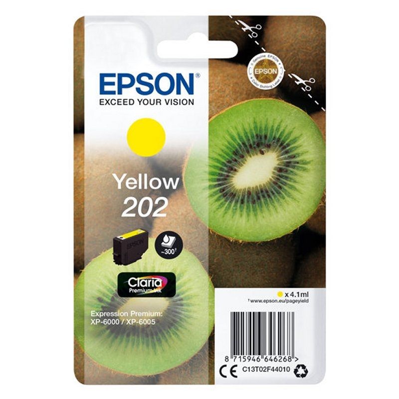 Cartutx de tinta Epson 202 groc