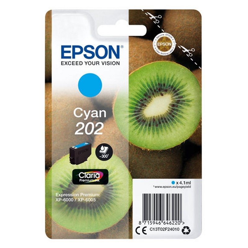 Cartouche d'encre Epson 202 Cyan