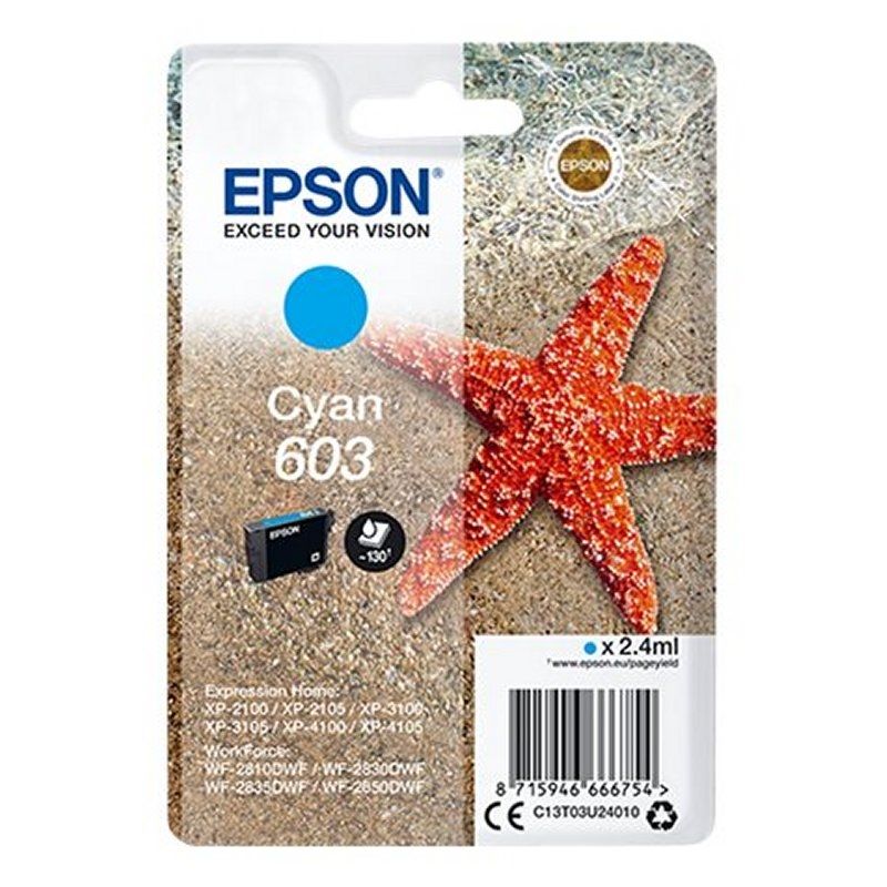 Cartutx de tinta Epson 603 Cyan