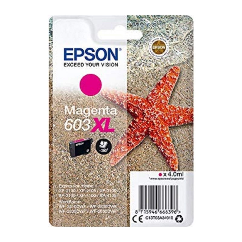 Cartouche d'encre Epson 603XL Magenta