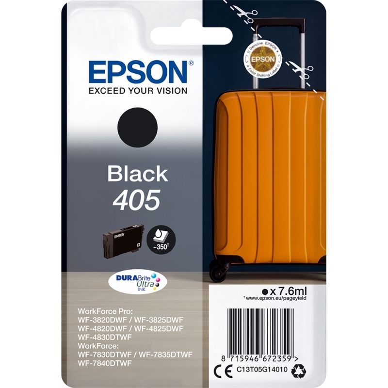 Cartouche d'encre Epson 405 noir