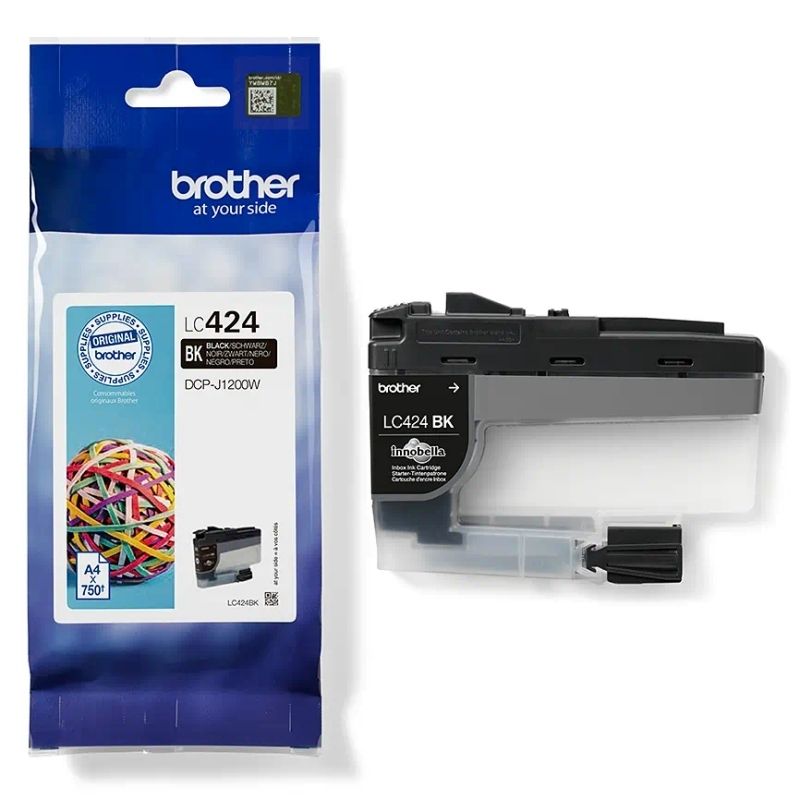 Cartouche d'encre Brother LC424BK noir