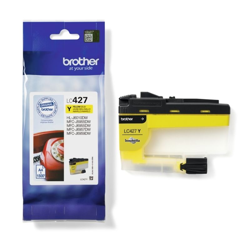 Cartutx de tinta Brother LC427Y groc