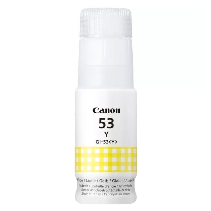 Cartouche d'encre Canon Botella Tinta GI-53Y jaune