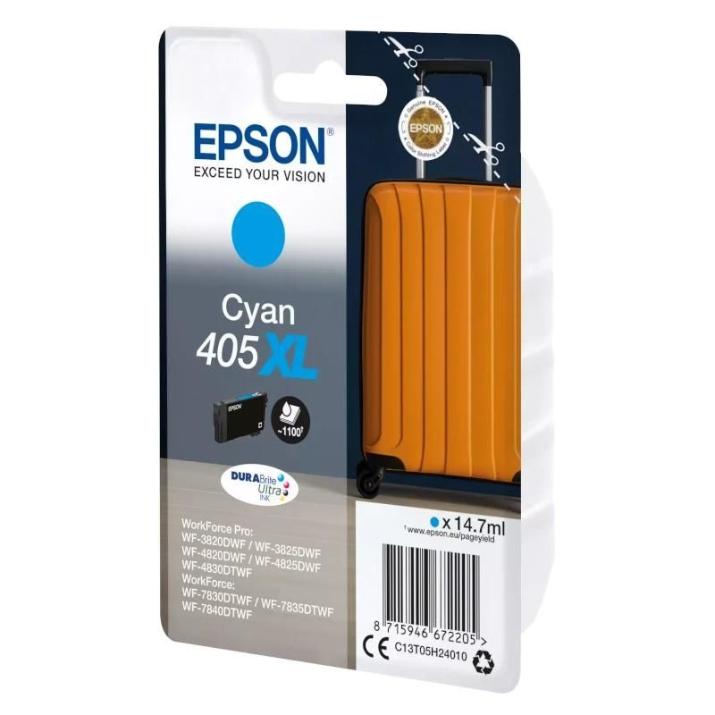 Cartouche d'encre Epson 405XL Cyan