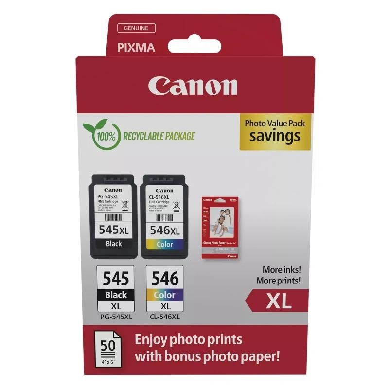 Cartouche d'encre Canon Multipack PG-545XL/CL-546XL