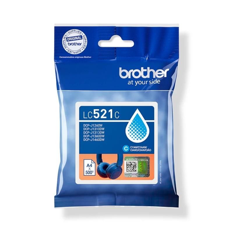 Cartouche d'encre Brother LC521C Cian