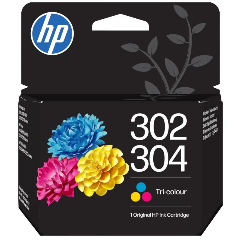 Cartouche d'encre HP 302/304 Tricolor
