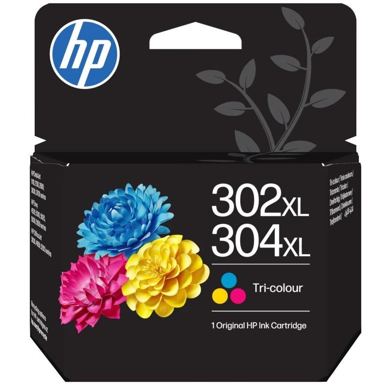 Cartouche d'encre HP 302XL/304XL Color