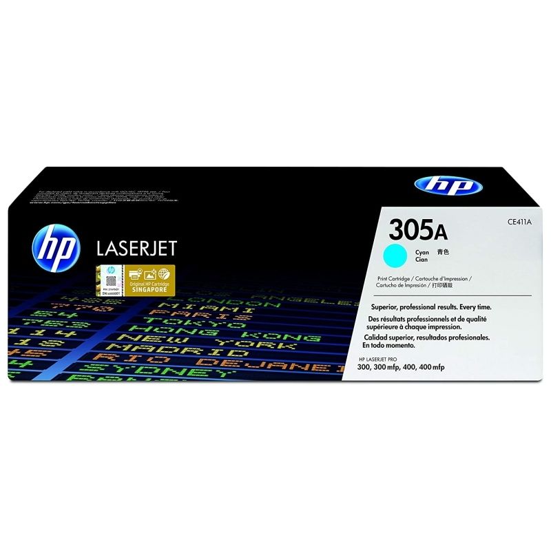 Cartutx de tòner HP 305A Cyan