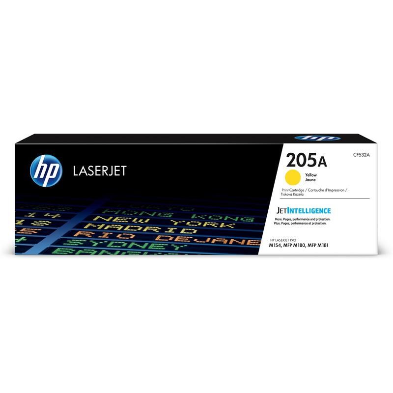Toner cartridge HP 205A yellow