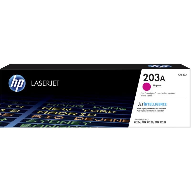 Cartouche de toner HP 203A Magenta