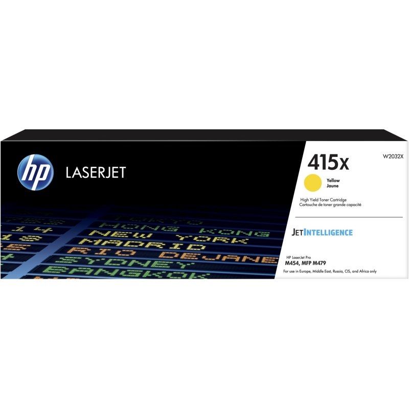Toner cartridge HP 415X yellow