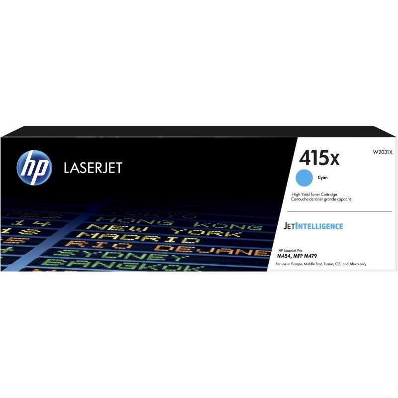 Toner cartridge HP 415X Cyan