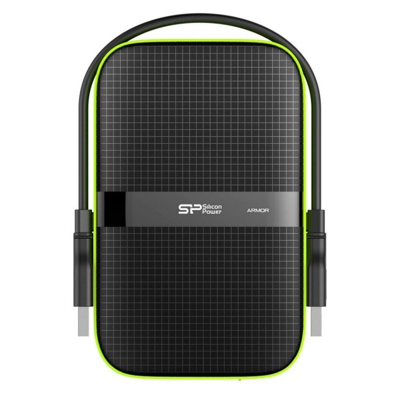 Unitat d'emmagatzematge externa Silicon Power SP HD A60 1TB 2.5" USB Resistente golpes/agua