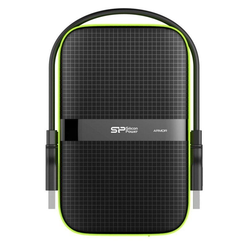Unitat d'emmagatzematge externa Silicon Power SP HD A60 4TB 2.5" USB Resistente golpes/agua