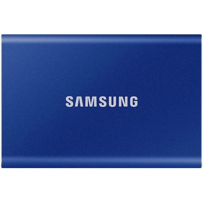 Unitat d'emmagatzematge externa Samsung T7 SSD Externo 2TB NVMe USB 3.2 blau