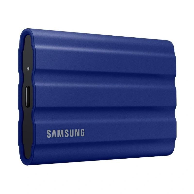 Unitat d'emmagatzematge externa Samsung T7 Shield SSD Externo 2TB NVMe USB3.2 blau