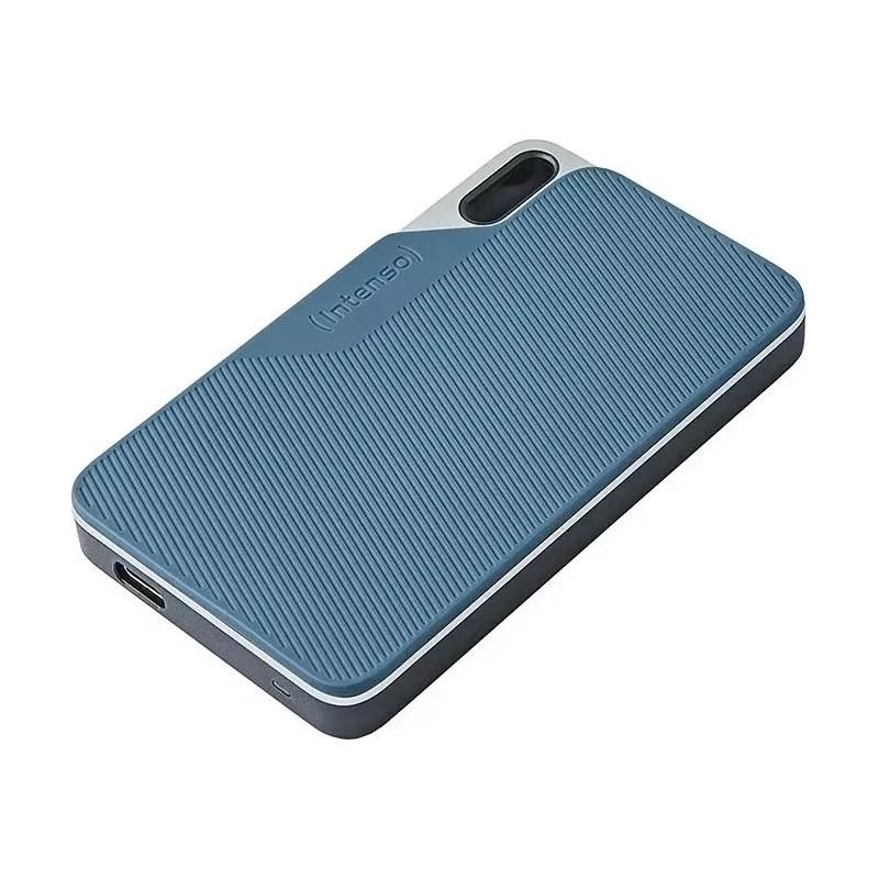 Unitat d'emmagatzematge externa INTENSO eSSD TX100 250Gb USB-C 3.2 Gen1 Blue