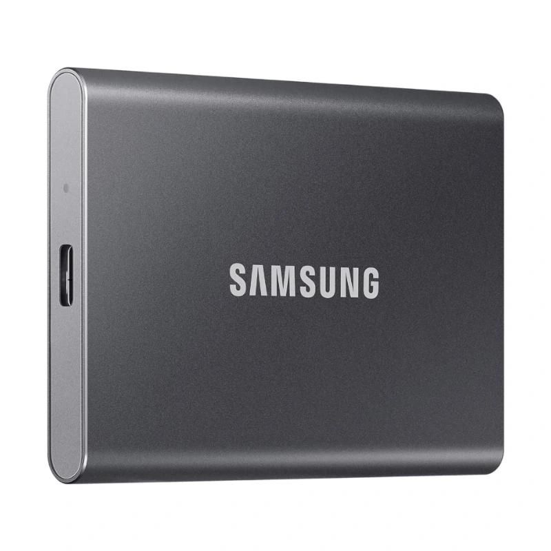 Unitat d'emmagatzematge externa Samsung T7 SSD Externo 4TB NVMe USB 3.2 gris
