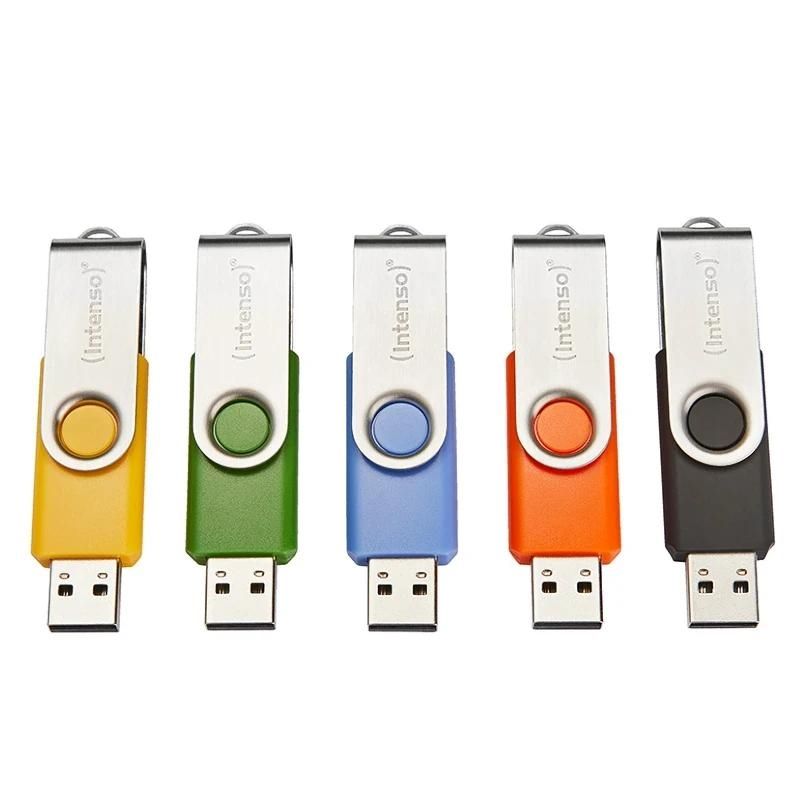 Memoria USB INTENSO Basic Line Multipack Lápiz USB 2.0 4GB 10u