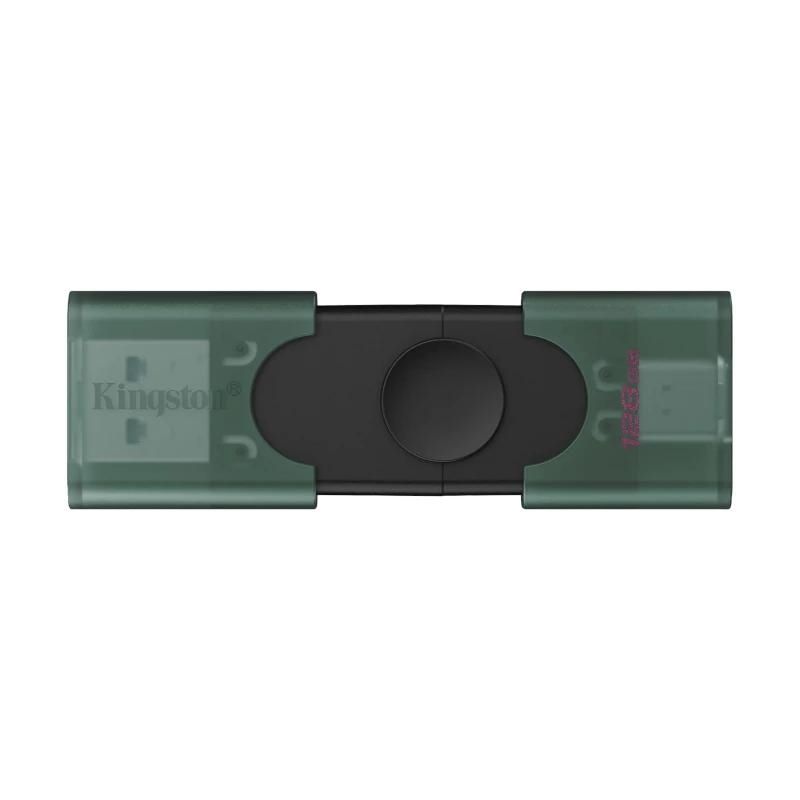 Clé USB Kingston DataTraveler 128GB USB 3.2 Gen1 Duo noir