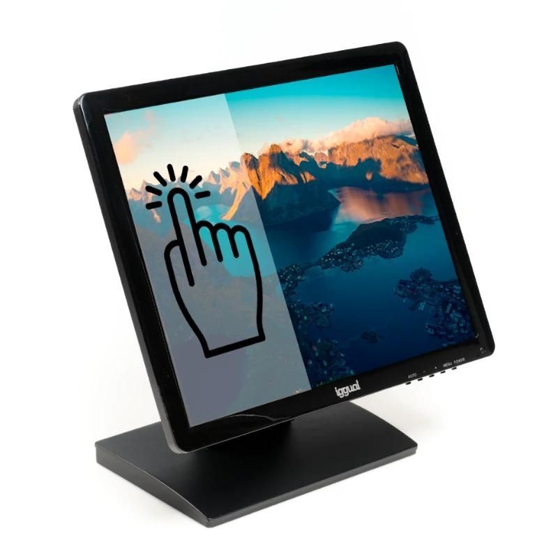 Moniteur iggual táctil resistivo 17" USB VGA HDMI