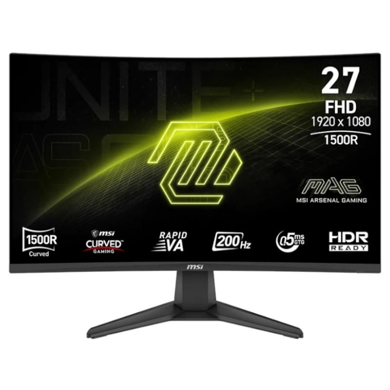 Moniteur MSI MAG276CF E20 Monitor 27" FHD 200Hz 0.5ms curv