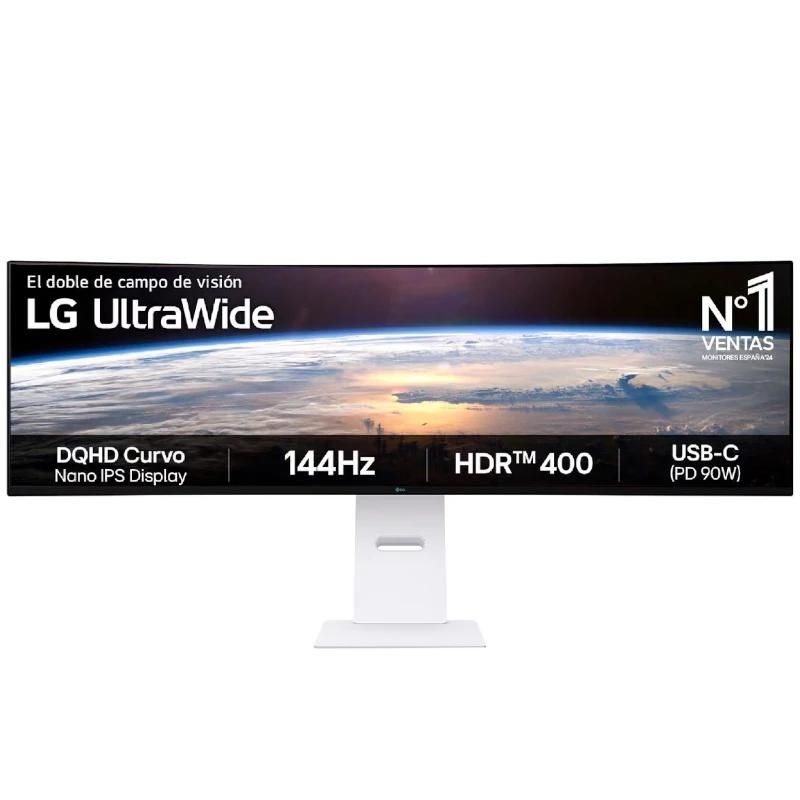 Moniteur LG 49U950A-W Monitor 49" Dual QHD LED 144 Hz 5 ms