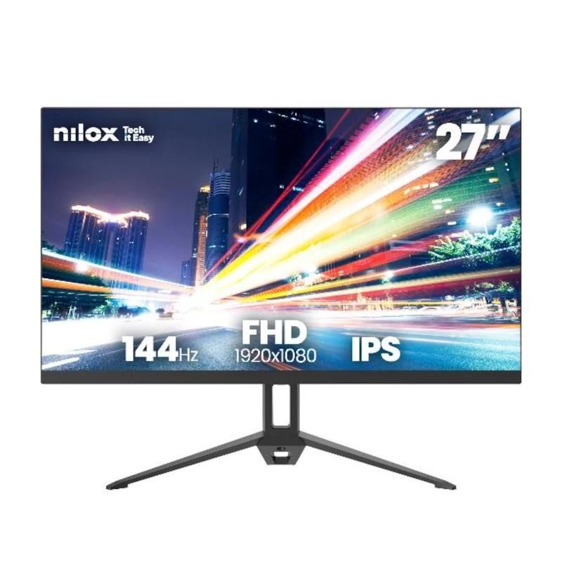 Moniteur NILOX NXM27FHD14411 Monitor 27" FHD IPS 144Hz Negr