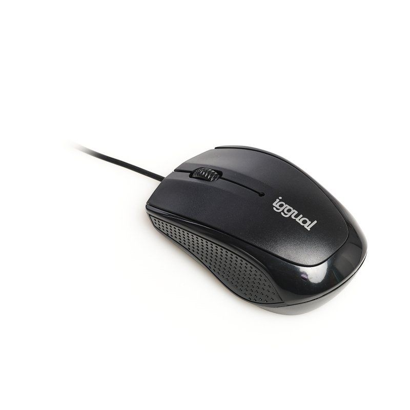 Mouse iggual óptico COM-BASIC-800DPI black