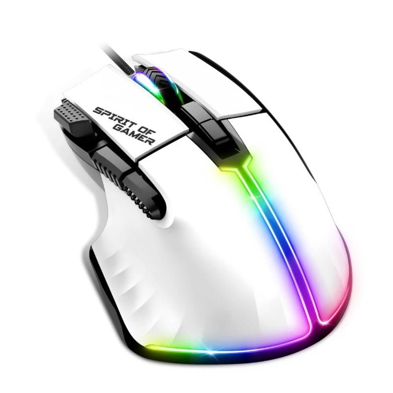 Souris SPIRIT OF GAMER Souris Pro M5 blanc